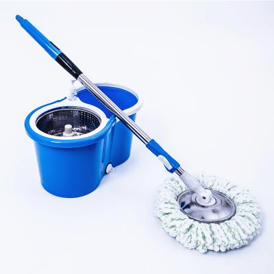 China Assemble easy swirl wet and dry floor 360 magic mop for sale