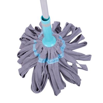 China Magic Squeezed Self-Cleaning Twist Mop with Telescopic Pole for sale