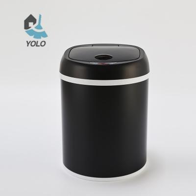 China New creative kitchen bedroom sensor automatic induction dustbin for sale