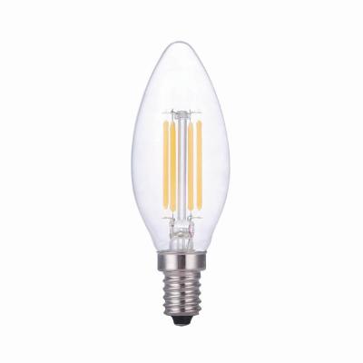 China Wholesale Vintage LANDSCAPE LED Decorative Clear E27 E14 B22 4W/6W 3000k/2700k/6500k C35 LED Filament Decorative Light Bulb for sale