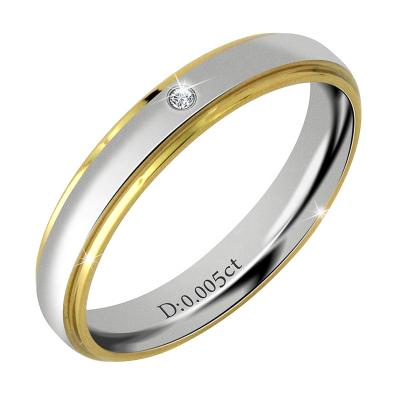 China Trendy Fashion Jewelry 316L Stainless Steel Luxury Ring For Women Diamond Ring for sale