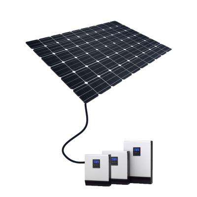 China Solar Power System All Black Monocrystalline Solar Panel 10w 20w 30w 40w PV Solar Modules for sale