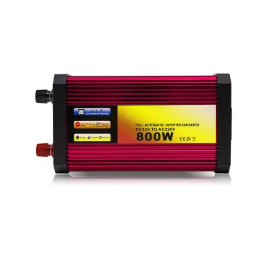 China AC 220V 110V High Efficiency 800W DC 12V 24V 48V Solar Off Grid Pure Sine Wave Power Inverter 235*115*57 for sale