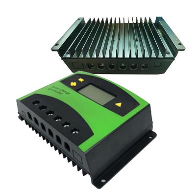 China DC 12v 24v 10a 20a 30a 40a 60a charger controller cheap price smart auto pwm mppt solar panel charge controller for sale