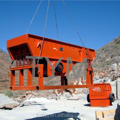 China breaking feeding 2018 stones/rock vibration hopper driver machine used in mining high grade for sale