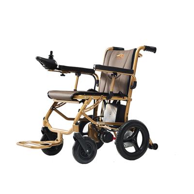 China 2020 Power Wheelchair Lightweight Portable Foldable Electric Wheelchairs New With Lithium Battery Light Weight for sale