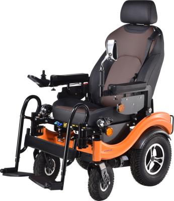 China Smart Self Balance 500W Power Electric Wheelchair Carbon Steel Electric Seat Wheelchair For Handicapped Elderdly for sale