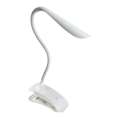 China USB Rechargeable Portable LED Dimmer Portable Clip Led Desk Lamp for sale