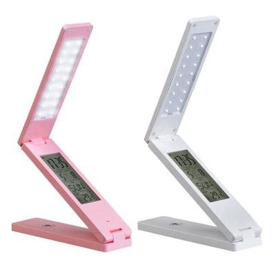 China Christmas Gift Rechargeable Multifunctional Table Lamp Folding Led Reading Lamp For Bed for sale