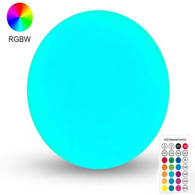 China New LED RGB Solar Ball Light IP67 Modern Rechargeable Solar Colorful Lamps Outdoor Garden Light Glowing Pool Ball Light for sale