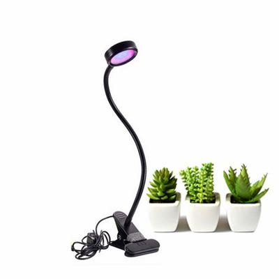 China Modern 3w Led Grow Light New Design Flexible USB Table Lamp With Led Clip To Grow Light For Plants Growing for sale