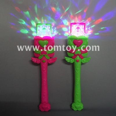 China Summer Ourdoor Toy Colorful LED Bubble Stick Flashing Magic Wand for sale