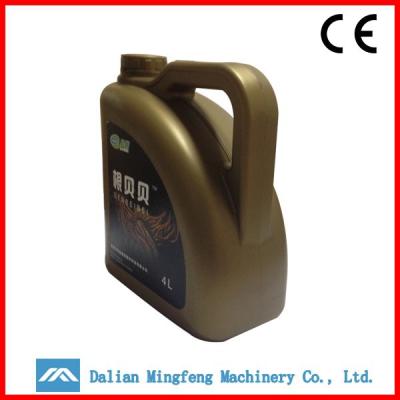 China Used For Filling HDPE 5L Chemical Screw Cap Oil Can / Plastic Gasoline Jerrycan for sale