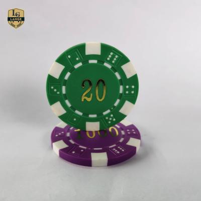 China ABS and LANGE Metal Bullion Poker Chip Aluminum Gambling Casino Poker Chipset Gambling Game for sale