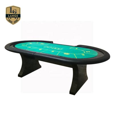 China Promotional Design Custom Casino Club Texas Hold'em New They Standard Poker Table Size for sale