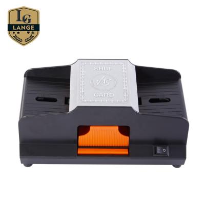 China Plastic Casino Accessories Dealer High Quality Poker Machine 2 Decks Automatic Card Shuffler for sale