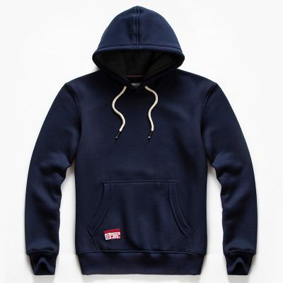 China Anti-wrinkle men's hoodies ODM FOB Factory price heavyweight  men's hoodies  Street style fashion blue oversized casual men's hoodies for sale