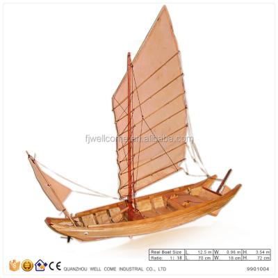 China China China Art Wooden Model Boat for sale