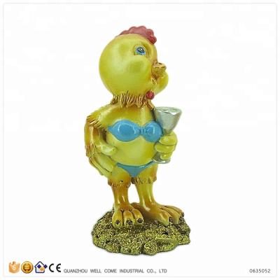 China Europe Christmas Ornaments Animated Chicken In Lady Bikini for sale