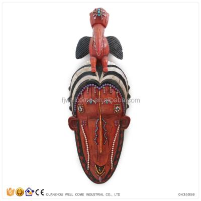 China Tribal Congo Mask African Tribal Congo Mask Wall Ornaments Home Decoration for sale