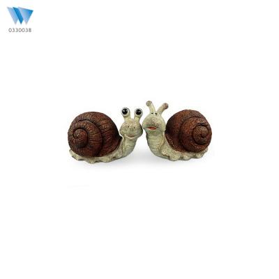 China Wholesale Snails 2 Asst Mods Snail Garden Ornament for sale