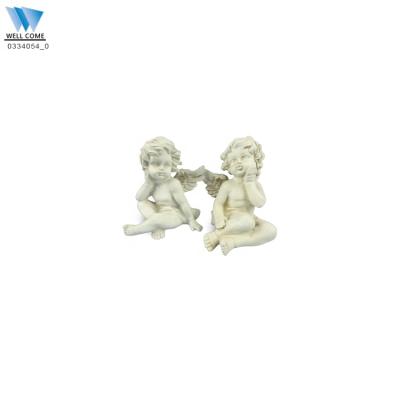 China Religious Angel Angel Europe Miniature Figurine Resin Statues for sale