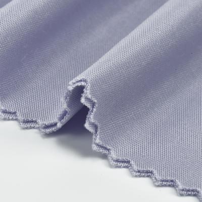 China Shrink-Resistant Interlock Knit Recycled Polyester Knitted Fabric Interlock for sale