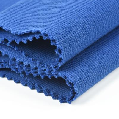 China Spandex Polyester Cotton Organic Heavy Ribbed Knit Fabric Supplier for sale