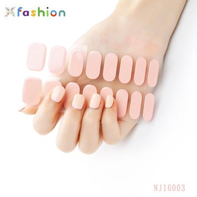 China Latest Design Eco-Friendly Wholesale Custom Nail Sticker 3d Nail Sticker Self Adhesive Gel Nail Wraps for sale