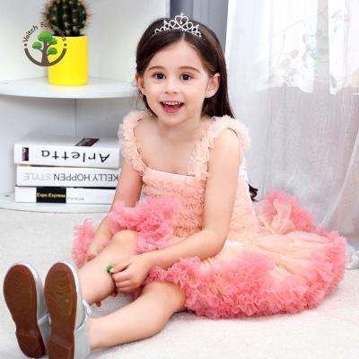 China Breathable Princess Dance Tutu Dress Dress Up Costume Mini Fluffy Layered Tulle Kid Toddler Girl Birthday Party Stage Ballet for sale