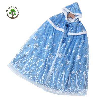 China Kids Beauty Christmas Birthday Casual Dress Up Christmas Gift Hooded Toddler Little Girls Princess Cloak Cloak Cape For Costume Velvet for sale