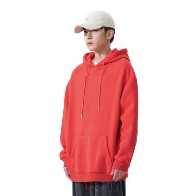 China Wholesale Men's 100% Anti-pilling Cotton High Quality Hooded Sweatshirt Pullover Printing Embroidery Hoodies For Men for sale