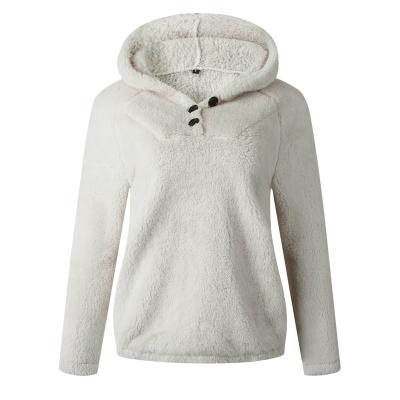 China Winter Autumn Pullovers Women Anti-pilling Soft Sleeve Plush Sweater High Quality Warm Plush Long Sweatshirt for sale