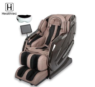 China Healthtec Weightless Massage Tablet Control Full Body Massage Chair Weightless 4D Recliner Massage Chair for sale