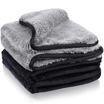 China Hot Sale Microfiber Towel Car Poncho Puffy Microfiber Towels Fleece Stocked Coral Towels for sale