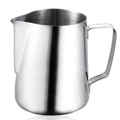 China 350/600/900ml Espresso Coffee Latte Art Pitcher Rainbow 304 Stainless Steel Milk Jug Viable Milk Frothing Pitcher for sale