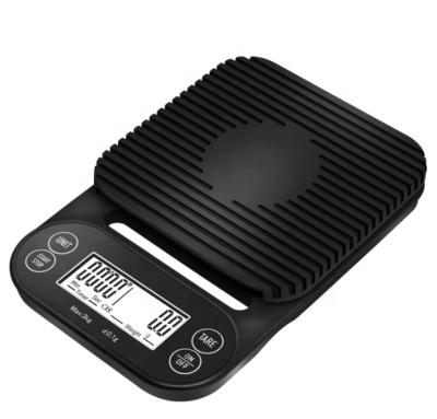 China With Tray New Amazon 3kg /0.1g Kitchen Coffee Scale Scales Balance LED MINI Digital Coffee Scale With Silicone Lid Holder for sale