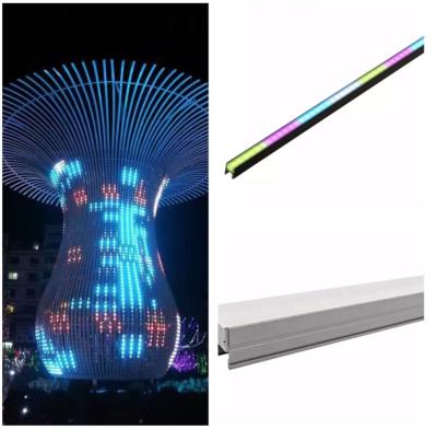 China Prenda impermeable al aire libre LED 24 ligero linear - 48VDC IP66 RGBW DMX512 a todo color en venta