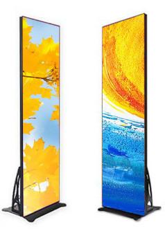 China Creative Digital LED Poster Display High Resolution Flexibility Real-Time Updates Energy Saving For Shopping Centers for sale