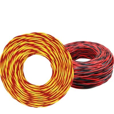 China Highly Flexible Household RVS Twisted Pair Cable PVC Insulated Household Electrical Wire for sale