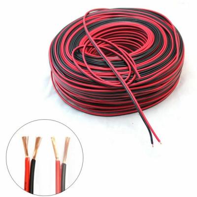 China Black And Red Audio Power Speaker Cable / Cable OFC RGB Household Audio Speaker Wires Copper for sale