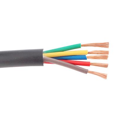 China High Quality Household Low Price RVV Cable Multicore 2 Wire 3 4 Cores Copper Wire Flexible Electrical Cable for sale