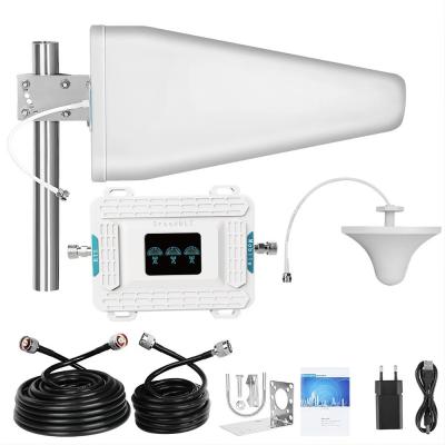 China Powerful DCS Cellular Signal Booster 2G 4G Multi Band Repeater 1000sqm Coverage for sale