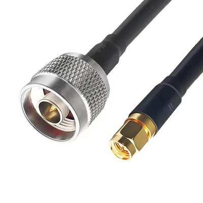 China 50ohm N Typ zu Sma-Anschluss Rg58 Lmr240 Lmr400 Koaxikabeladapter mit geringem Verlust zu verkaufen