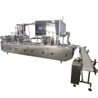 China Semi-automatic Ready Food Meat Food Tray Lunch Plastic Box Sealing Machine for sale