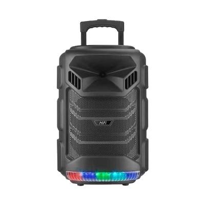 China Factory Price LED Flashing Light Karaoke Machine CD Player Speaker Home Theater UBL Wireless Blue Speaker for sale