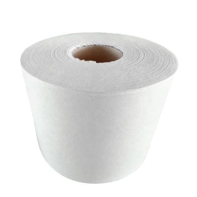 China Waterproof Nonwoven Spunlace Fabric Roll Spunlace Polypropylene Pulp Wood Nonwoven Fabric For Cleaning for sale