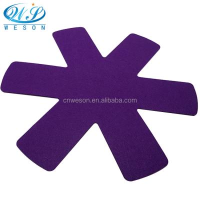 China Durable Stacking Fabric Pad Heat Resistant Felt Pad For Kitchenware And Bakeware for sale