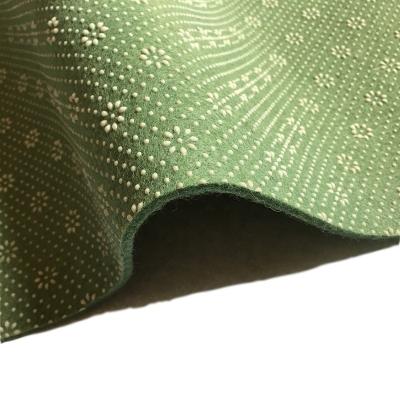 China Manufacturer Waterproof PVC Dotted Non Woven Fabric Felt Dotted Non Slip Felt Fabric for sale