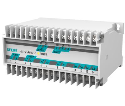 China Power sensor JD194-BS4Q din rail transducor rs485 AC 3phase reactive power data logger sensors for sale